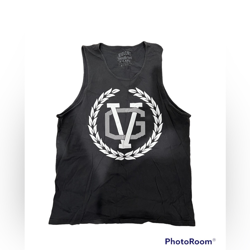 Violent Gentleman- Grey Tank